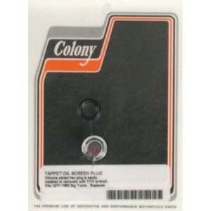 Colony Colony, hex head plug oil screen crankcase