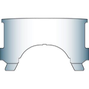 National Cycle National Cycle, repl. adj. lower window (style B). Clear