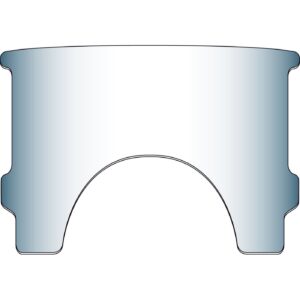 National Cycle National Cycle, repl. adj. lower window (style A). Clear