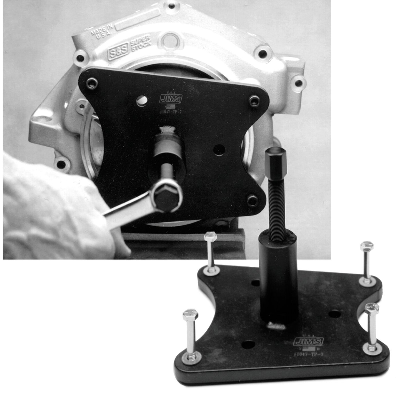 Jims JIMS, crankcase splitter & flywheel removal tool