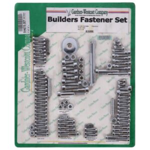 Gardner-Westcott Builders fastener set, pol chr allen