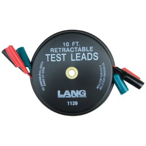 Lang Tools Lang Tools, retractable electrical test lead, std housing