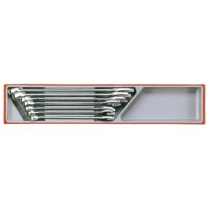 Tengtools Teng Tools, open/box end wrench 7 pieces. Metric sizes