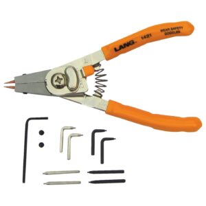 Lang Tools Lang Tools, ' Quick Switch' #1421 Small retaining ring plier