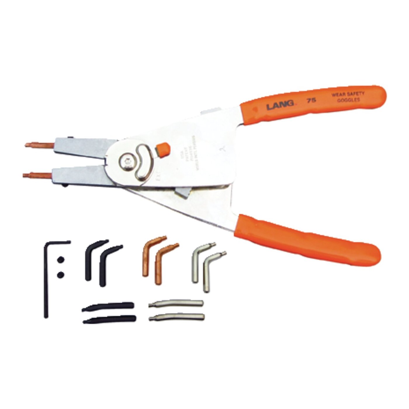Lang Tools Lang Tools, ' Quick Switch' #75 large retaining ring plier