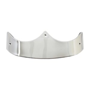 MCS Rear fender tip, Fatboy. Chrome