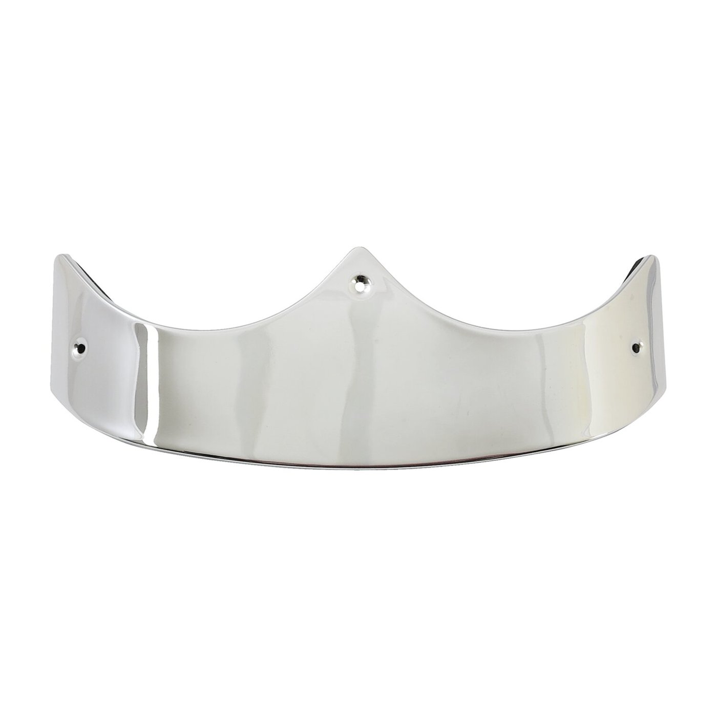 MCS Rear fender tip, Fatboy. Chrome