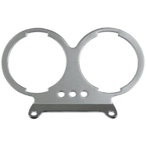 MCS Mounting bracket, speedo & tachometer. Chrome