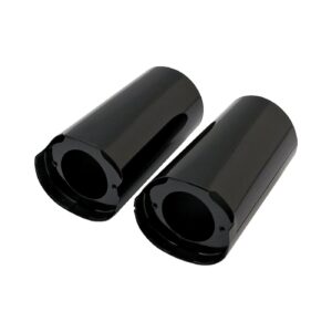 MCS Upper fork slider covers. Black