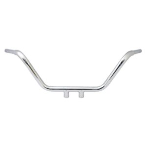 Highway Hawk 1-1/4" 'Solid Custom' handlebar. Chrome