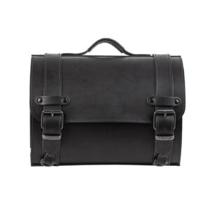 Ledrie Ledrie, motorcycle suitcase. Black leather, 26 liter