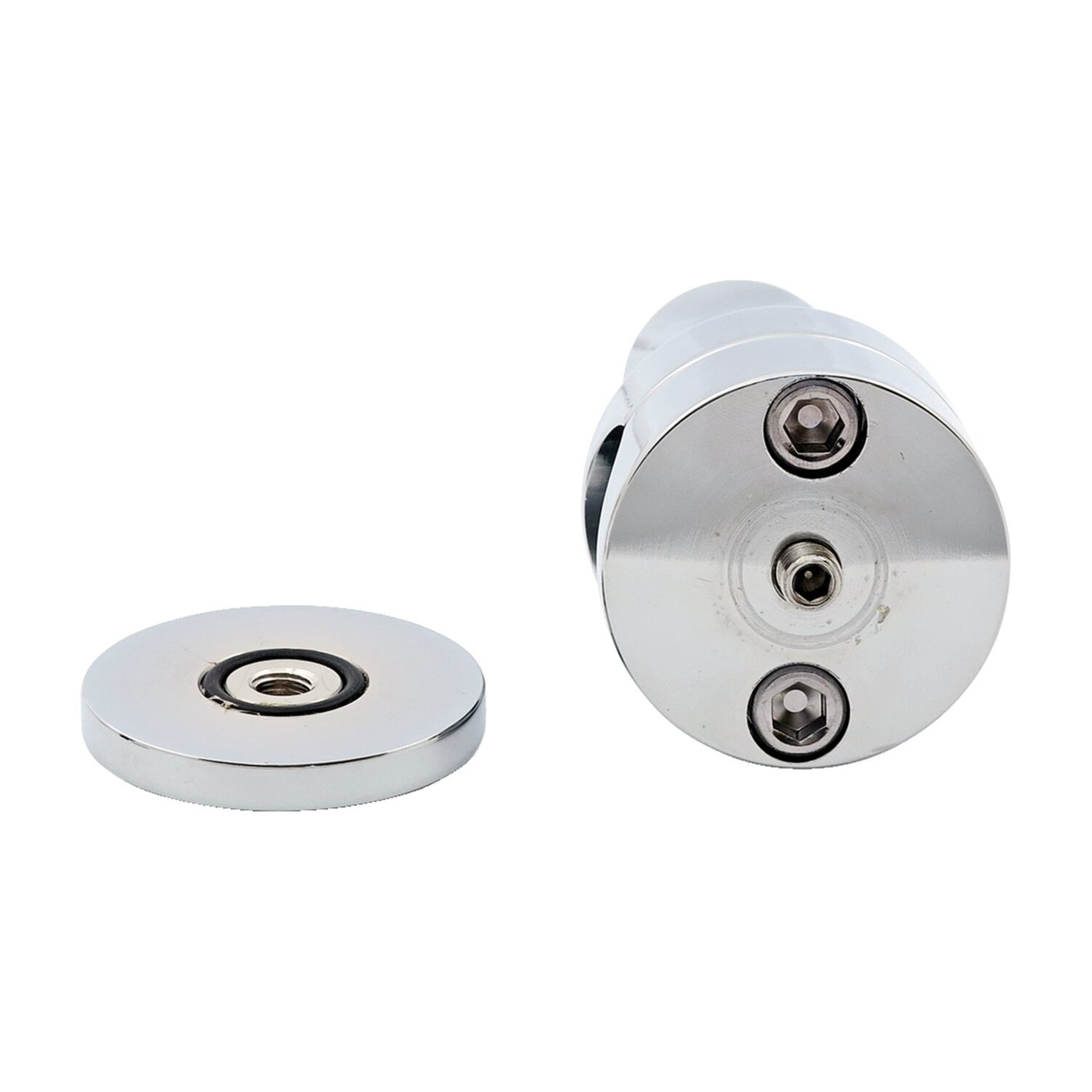 MCS Talon aluminum riser kit, 3" rise. Chrome - Image 2