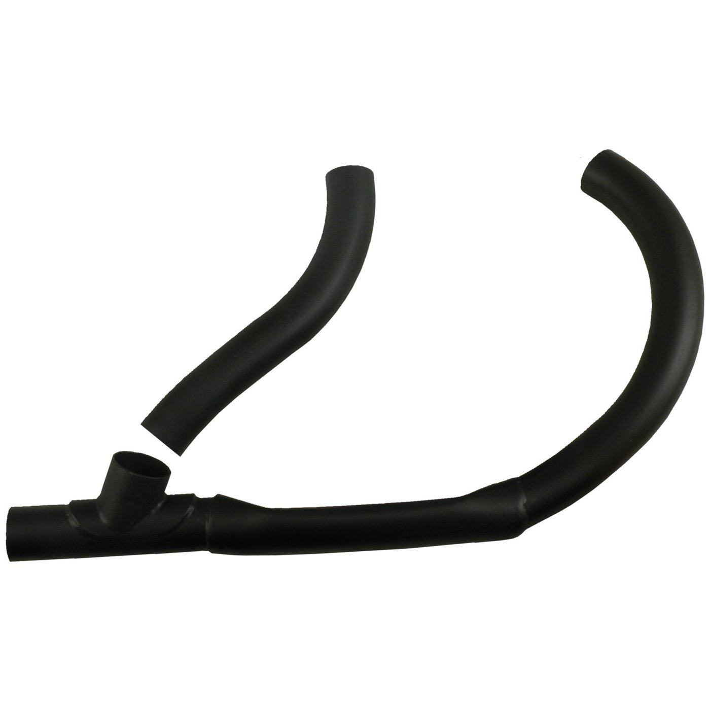 Samwel WLA 2-1 replica head pipe set, black