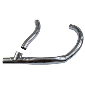 Samwel WLA 2-1 replica head pipe set, chrome