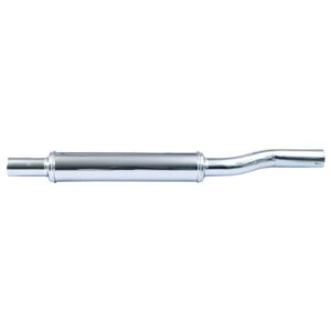 Samwel WL Flathead muffler, no baffle. chrome