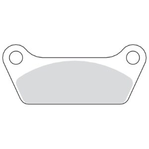 MCS MCS, brake pads rear. Organic