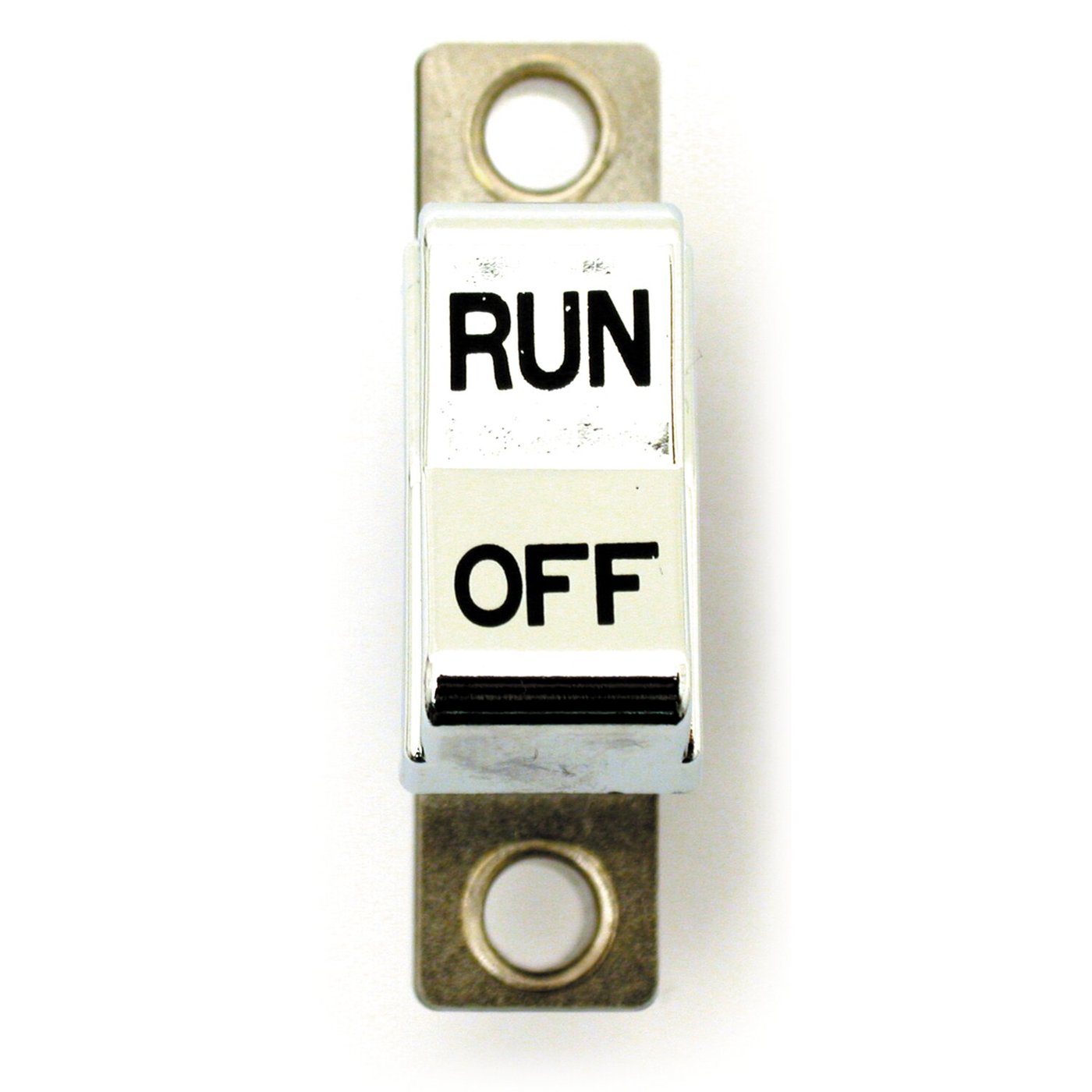 MCS Handlebar rocker switch, run/off. Chrome