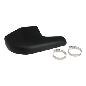 MCS FL Shovel horizontal crossover heat shield black