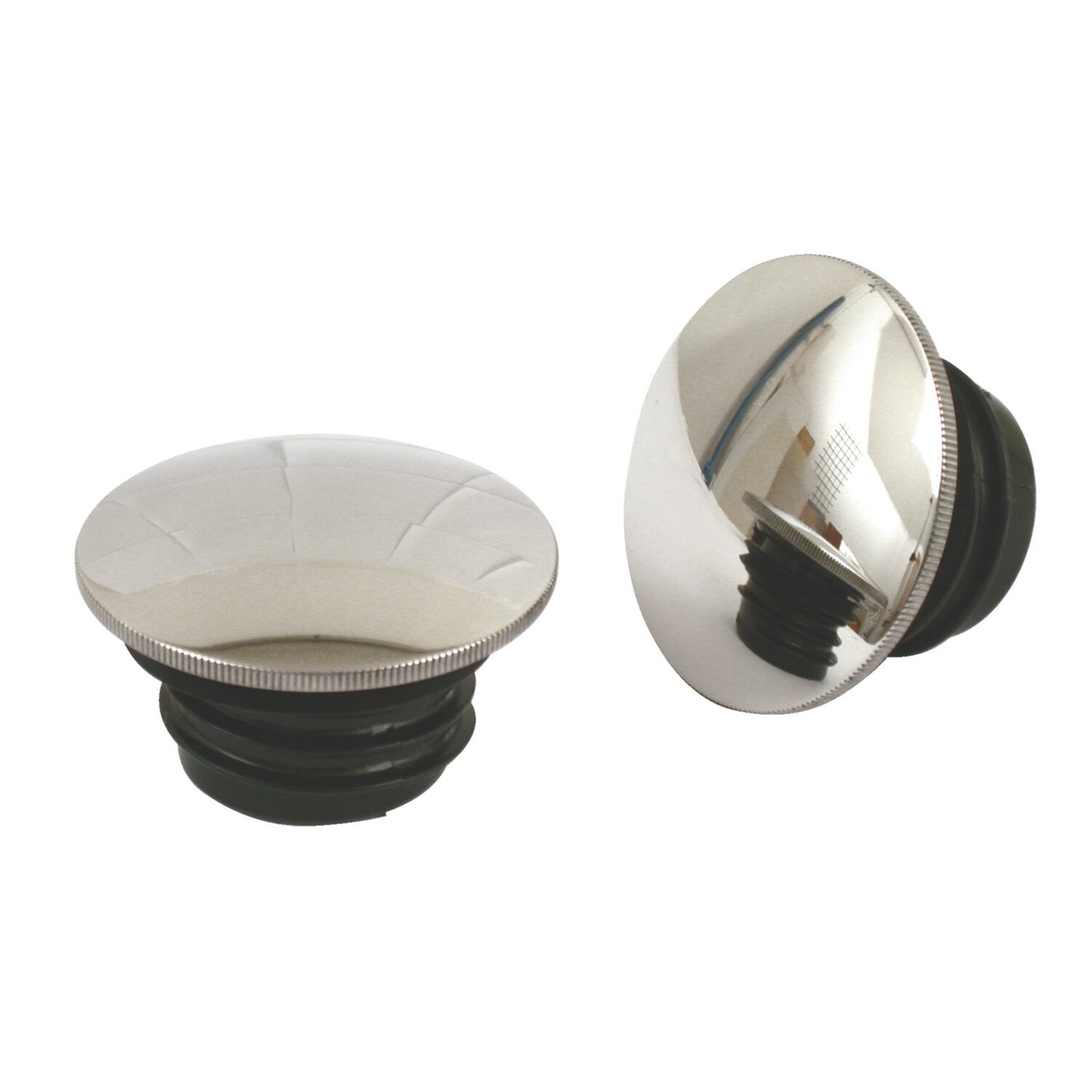 MCS Stainless steel gas cap set, domed