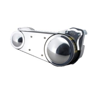 Belt Drives Ltd. BDL, 3" Street Drive belt drive kit. Polished