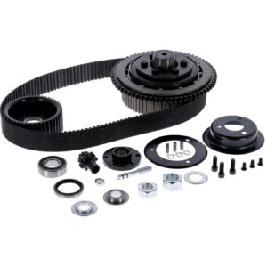 Belt Drives Ltd. BDL, bolt-in elec. start 8mm belt drive kit. Softail