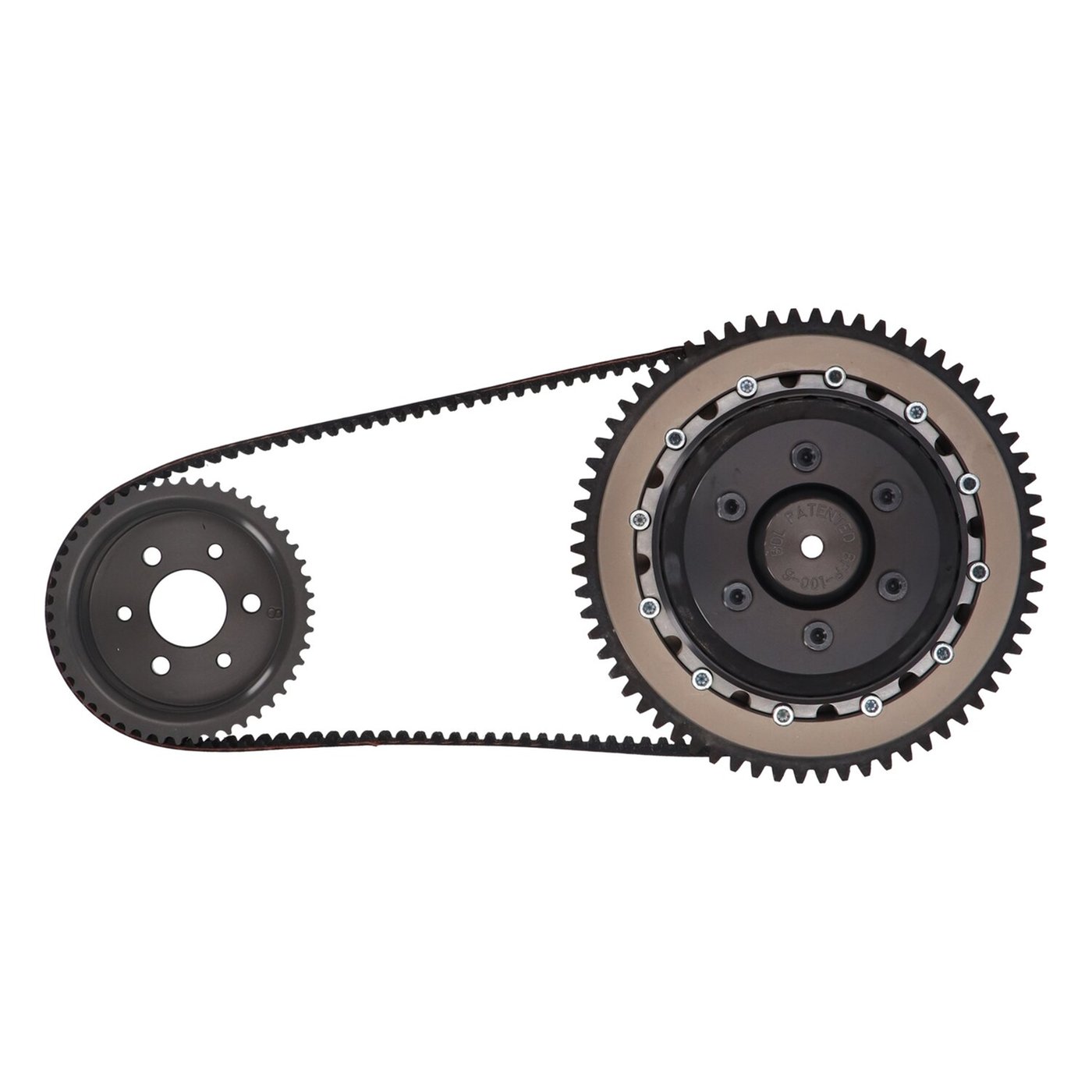 Belt Drives Ltd. BDL, bolt-in elec. start 8mm belt drive kit. Shovelhead - Image 2