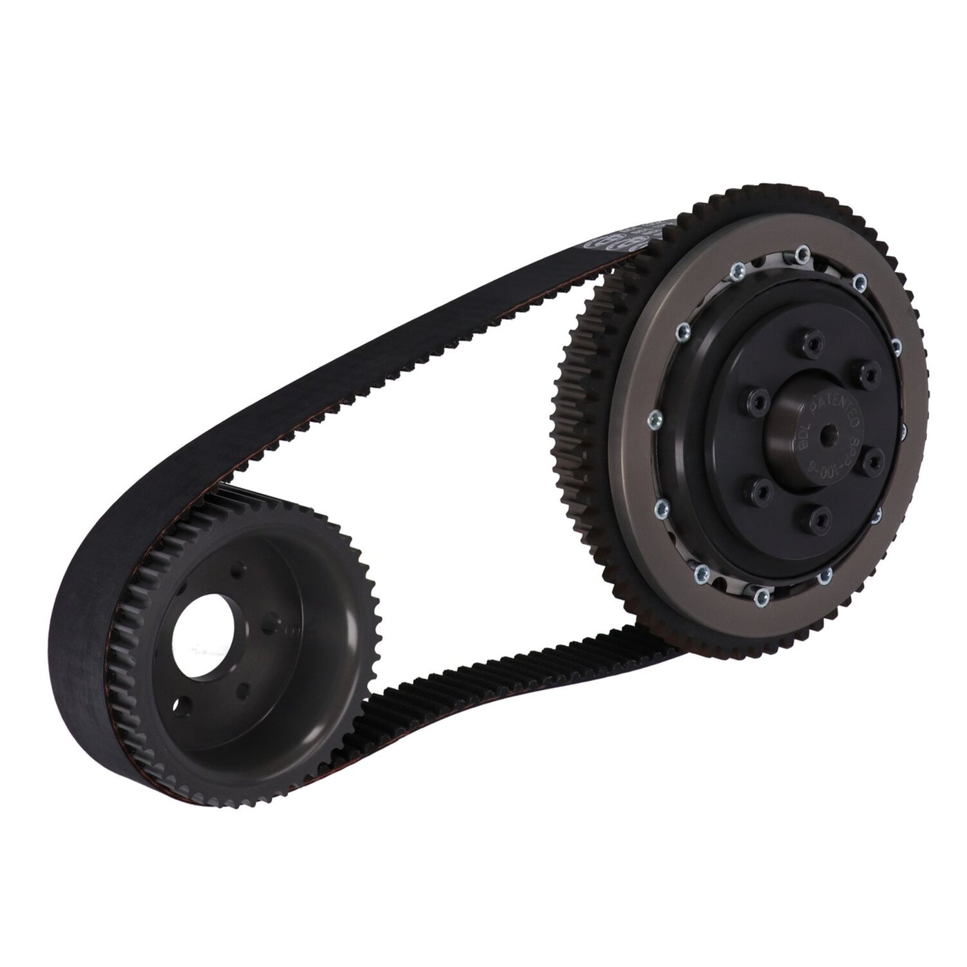 Belt Drives Ltd. BDL, bolt-in elec. start 8mm belt drive kit. Shovelhead