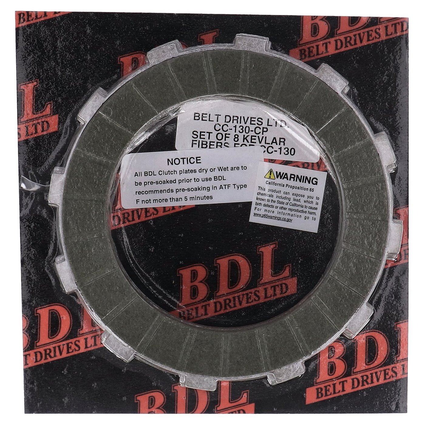 Belt Drives Ltd. BDL, Aramid friction disc set