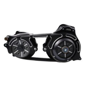 Belt Drives Ltd. BDL, TC2P series 2" 8mm belt drive kit. Black