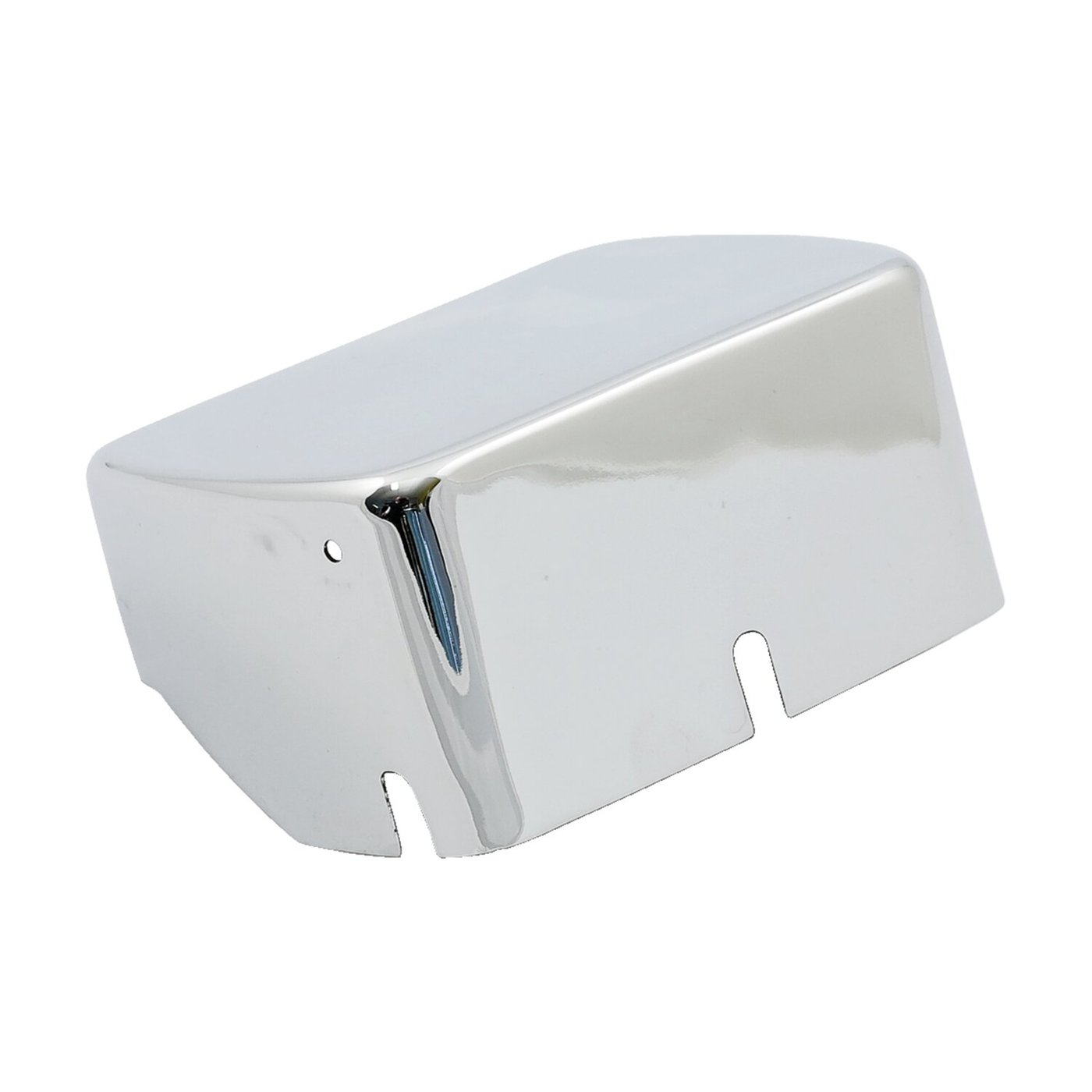 MCS Coil cover, 84-99 Softail OEM style. Chrome - Image 2