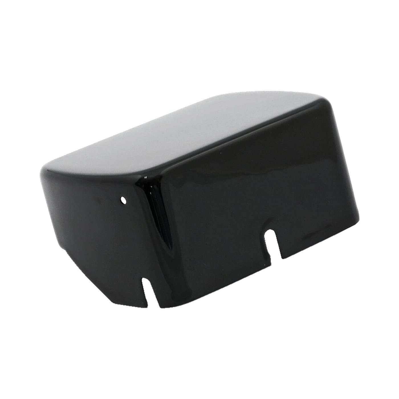 MCS Coil cover, 84-99 Softail OEM style. Black - Image 2