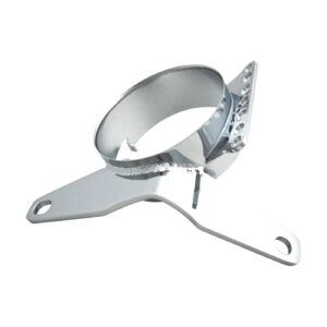 MCS XL Sportster speedo mount bracket. Chrome