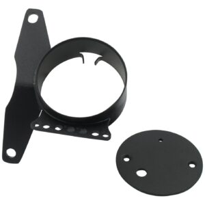 MCS XL Sportster speedo mount bracket. Black