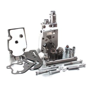 Jims JIMS, 'Flow Pro 1' billet oil pump kit. Polished