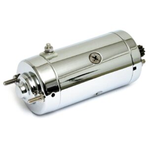 WAI Global Starter motor, Prestolite style. Chrome