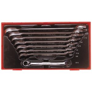 Tengtools Teng Tools racheting open/box end set