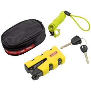 Abus Abus, 77 Granit Sledg 'Grip style' disc brake lock. Yellow