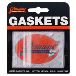 James Gaskets James Gaskets, fork slider drain screws. Zinc Phillips