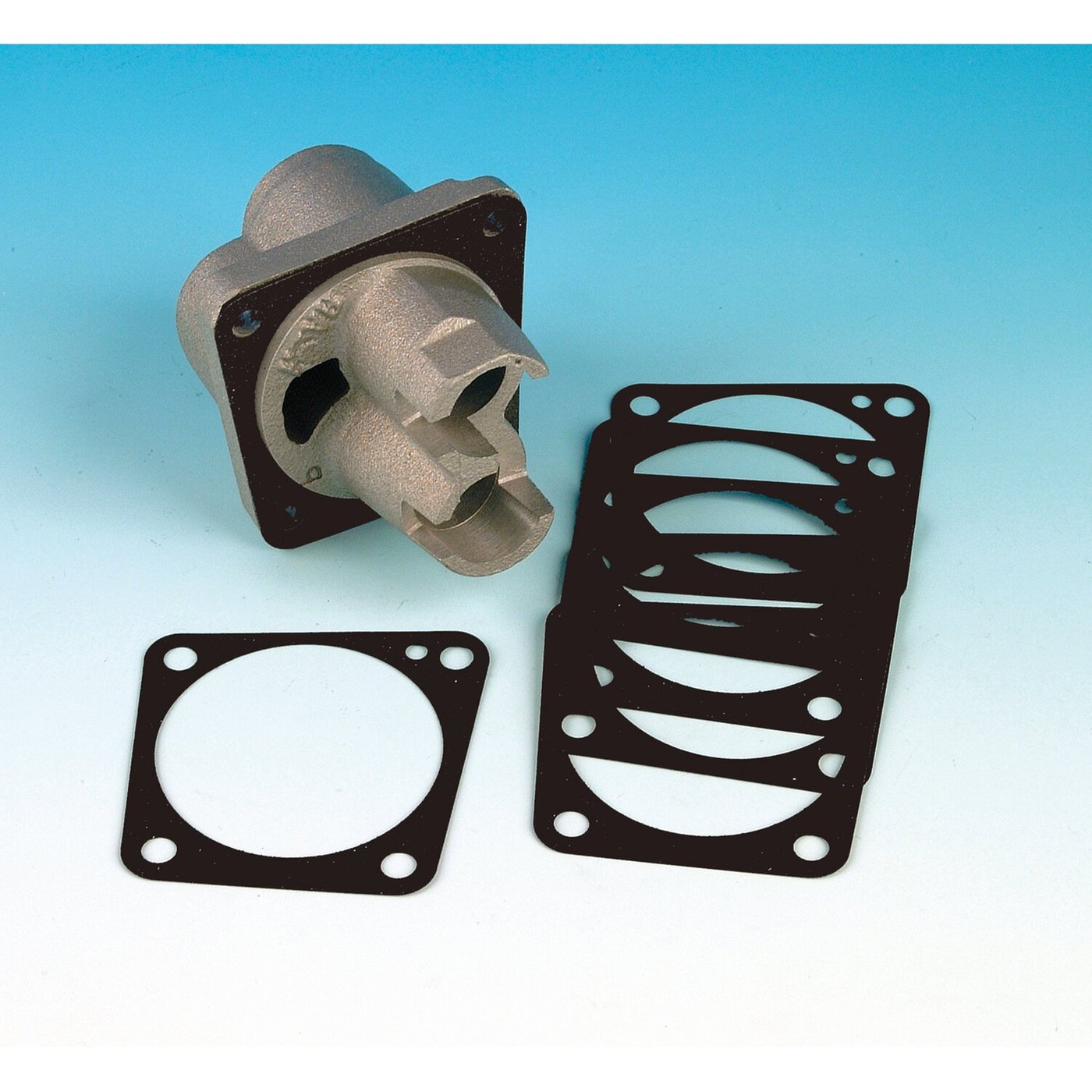 James Gaskets James, tappet block gaskets. Rear. Foamet