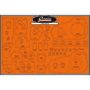 James Gaskets James, gasket & seal board. 6-speed Twin Cam