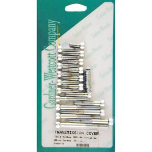 Gardner-Westcott GW, transmission top & bottom cover screw kit. Allen
