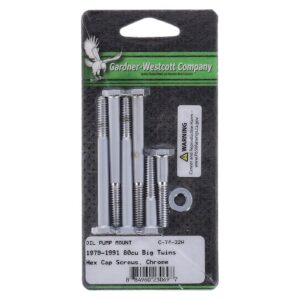 Gardner-Westcott Oil pump mount kit, hex chrome