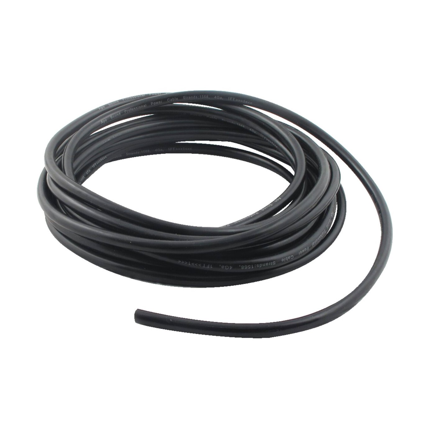 All Balls All Balls, 25 foot battery cable. Black