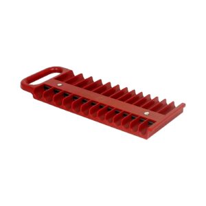 Lisle Lisle, 1/4" magnetic socket holder, red