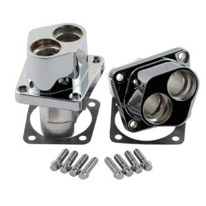 S&S S&S, 84-99 billet tappet block set front/rear. Chrome