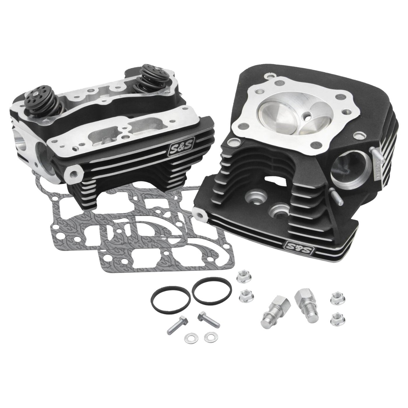 S&S S&S, SuperStock cylinder head kit. Black