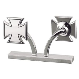 Kustom Tech K-Tech, maltese cross mirror