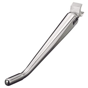 Kustom Tech K-Tech, weld-on Diamond jiffy stand. Chrome