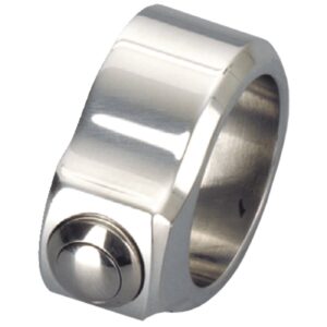 Kustom Tech K-Tech, switch housing Evolution Line single button.Polished