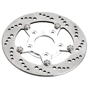 Kustom Tech K-Tech front right brake rotor 8.5" stainless,polish center